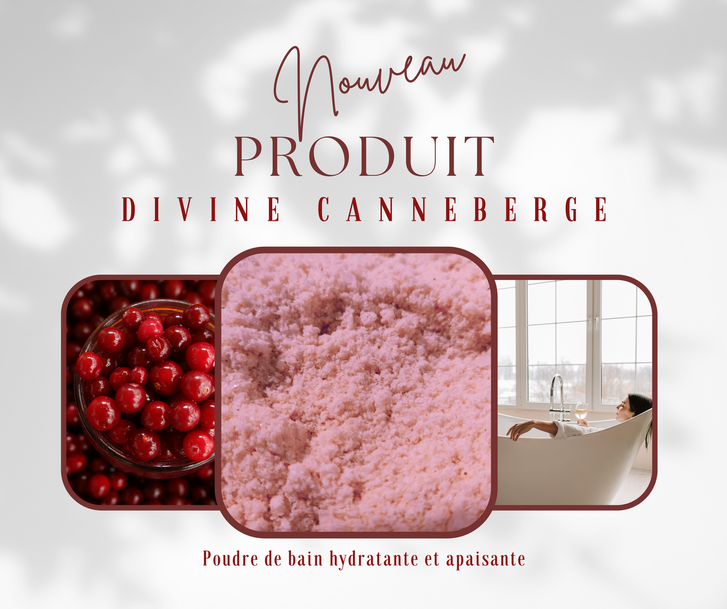 Bath Powder - Divine Cranberry