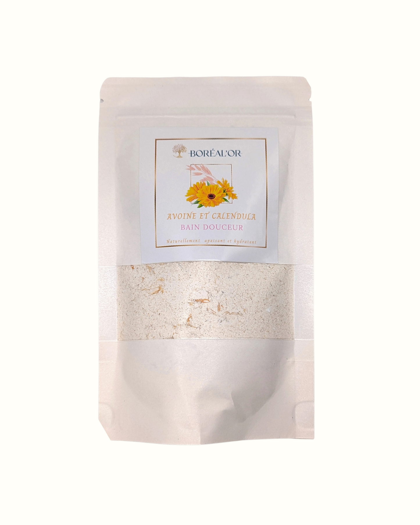 Gentle oat and calendula bath