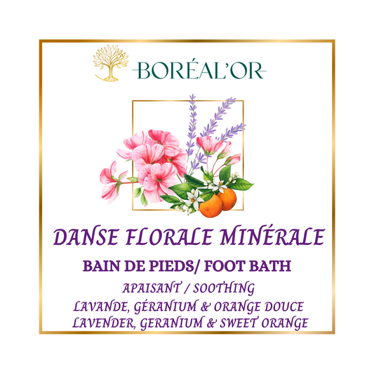 DANSE FLORALE MINÉRALE - Bain de pieds